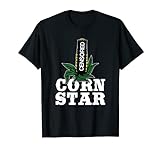 Corn Star Grillmais auf dem Cob Censored Funny BBQ Witz T-Shirt