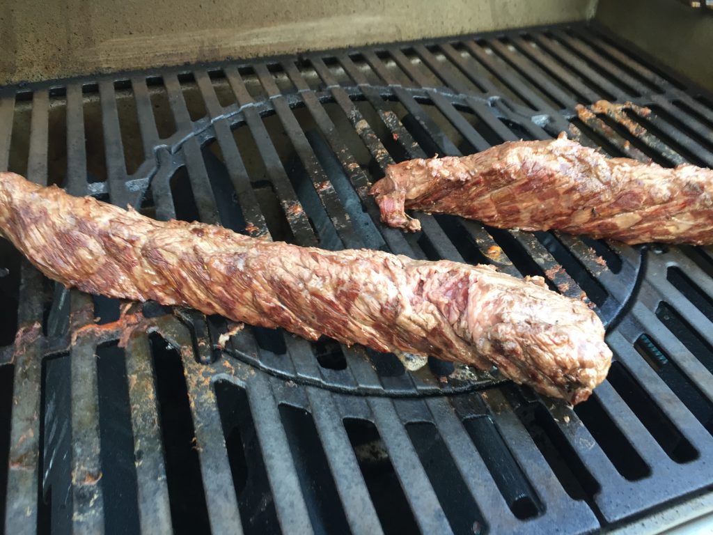 Richtig gewendet hat der Niereanzapfen ein besonders schoenes Grillmuster