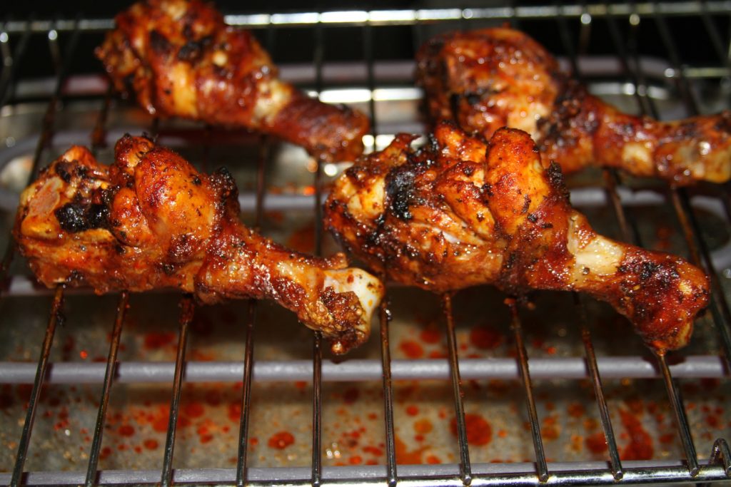 Haehnchen Schenkel Grillen